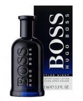 boss bottled night after shave lotion