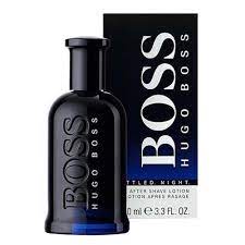 boss bottled night after shave lotion