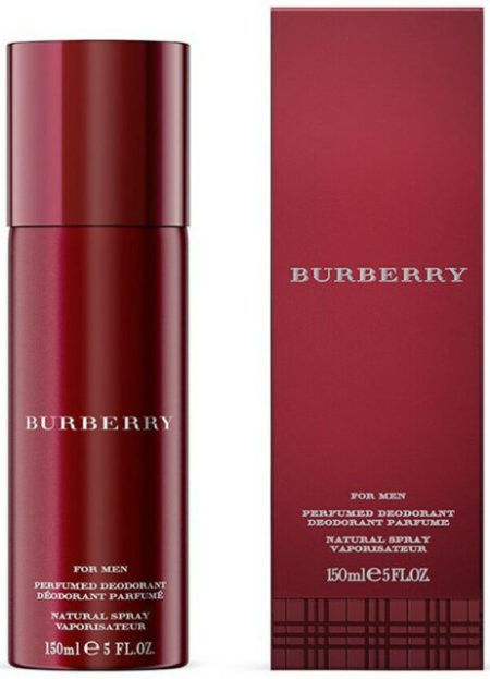 burberry for men deodorante spray 150ml