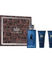 coffret K by Dolce&Gabbana Eau de Parfum 100ML - K by Dolce&Gabbana After Shave Balm 50ML - K by Dolce&Gabbana Gel de Duche 50ML